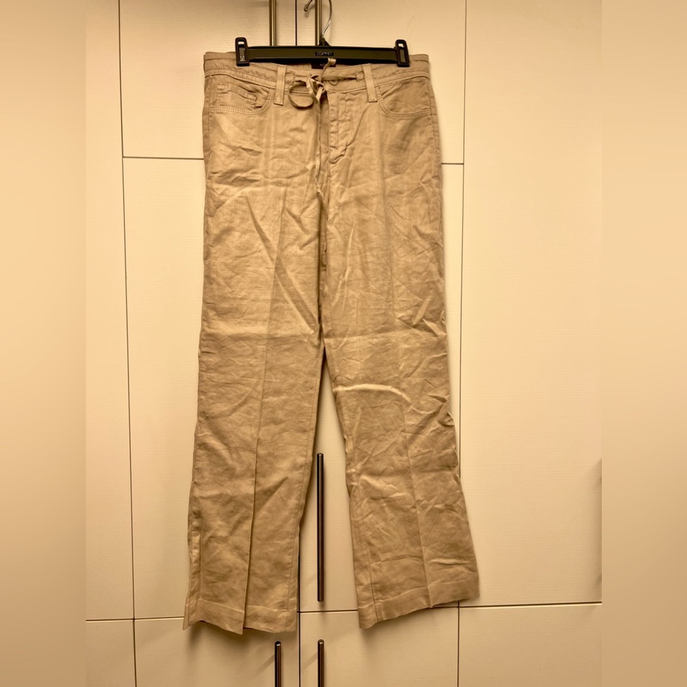 NYDJ linen wide leg pant